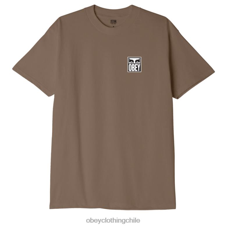 ropa 40VX884 hombres camiseta clásica ojos icono ii OBEY limo