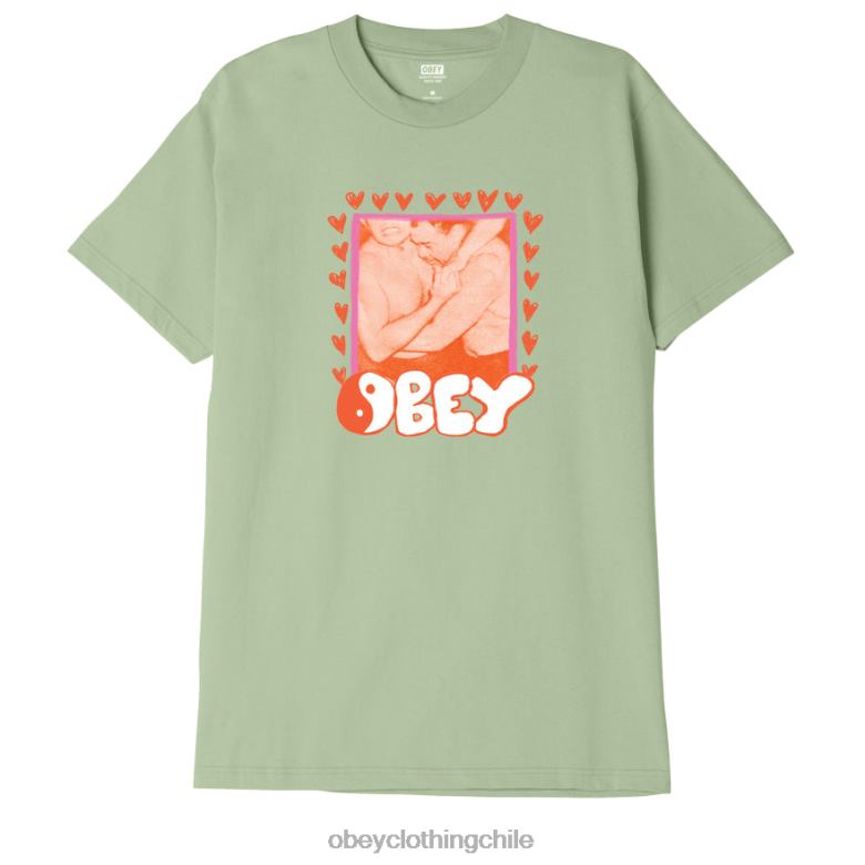 ropa 40VX901 hombres camiseta clasica de luchador OBEY pepino