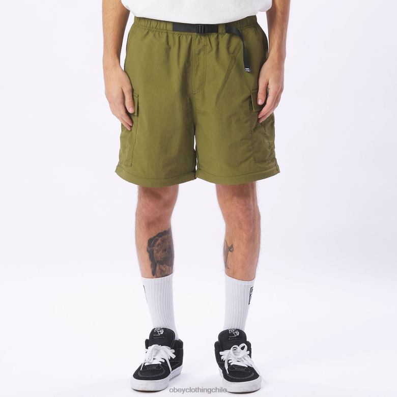 ropa 40VX910 hombres pantalón cargo rapture off OBEY campo verde