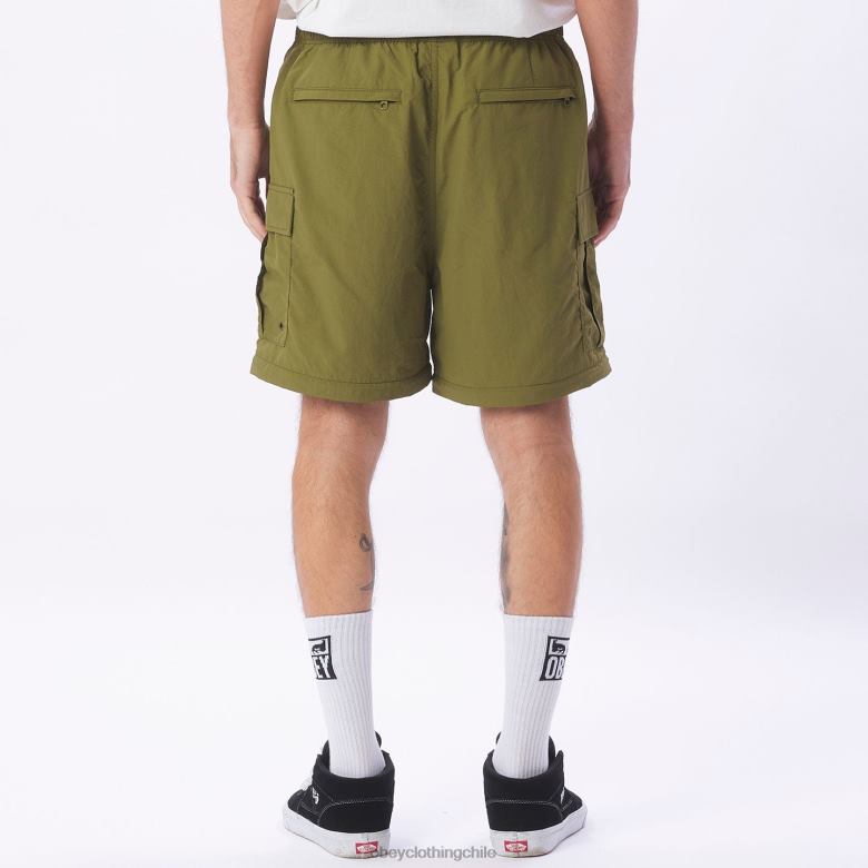 ropa 40VX910 hombres pantalón cargo rapture off OBEY campo verde