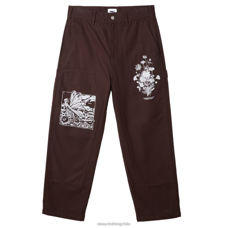 ropa 40VX920 hombres carpintero estampado sarga big timer OBEY Java
