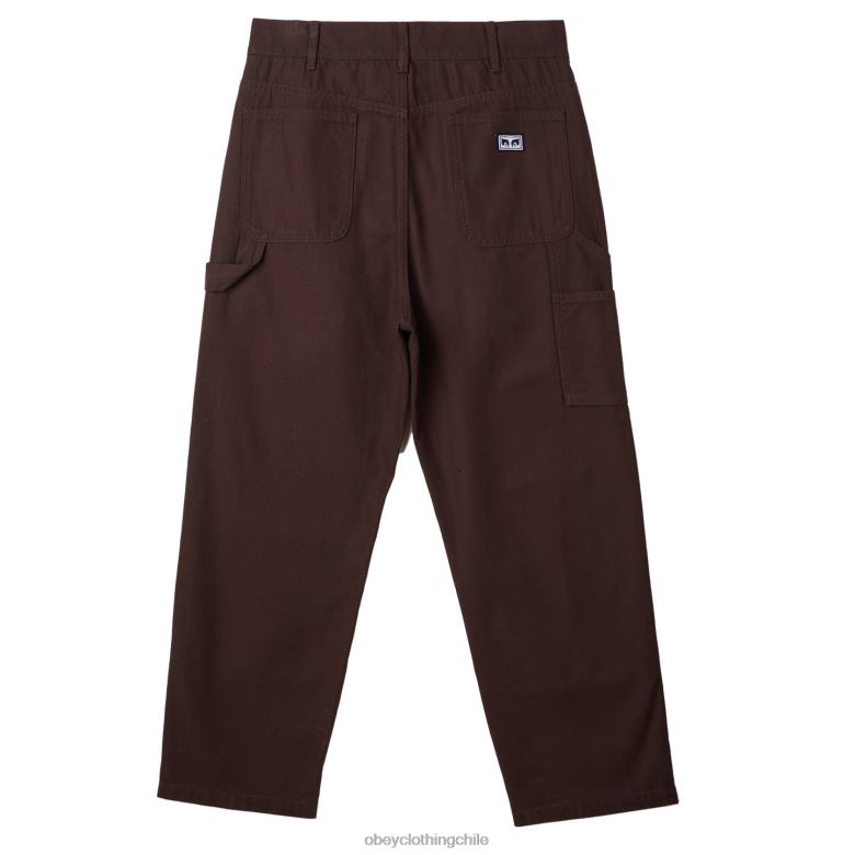 ropa 40VX920 hombres carpintero estampado sarga big timer OBEY Java