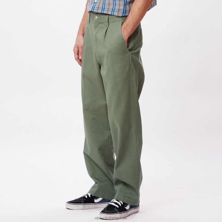 ropa 40VX941 hombres pantalón inmobiliario OBEY ondalita