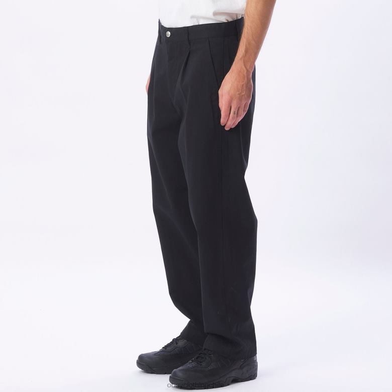 ropa 40VX950 hombres pantalón con bordado estate OBEY negro