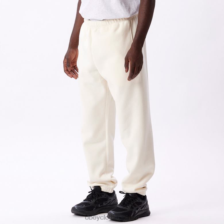ropa 40VX965 hombres pantalón deportivo con ojos de establishment works OBEY sin blanquear