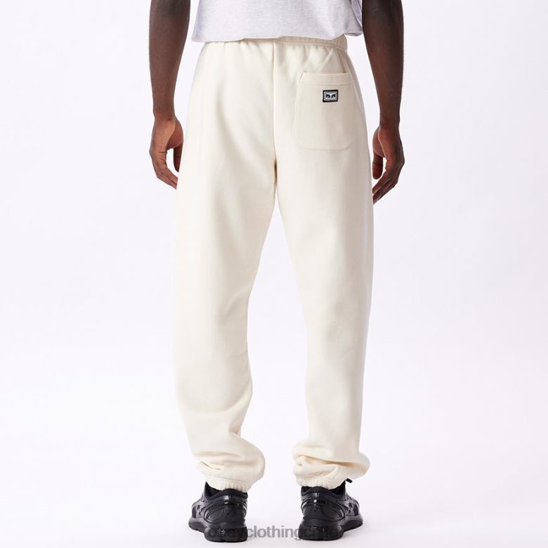 ropa 40VX965 hombres pantalón deportivo con ojos de establishment works OBEY sin blanquear