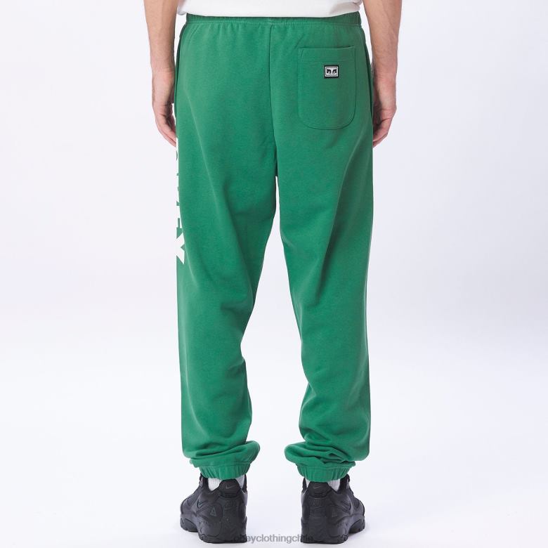 ropa 40VX967 hombres pantalón deportivo atrevido OBEY hoja de palma