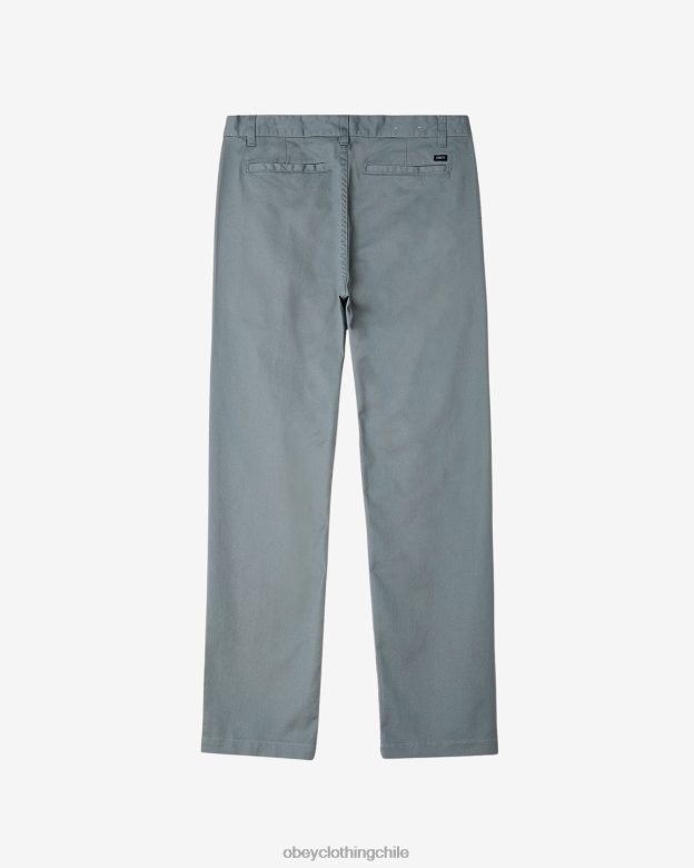 ropa 40VX974 hombres pantalón rezagado OBEY hoja