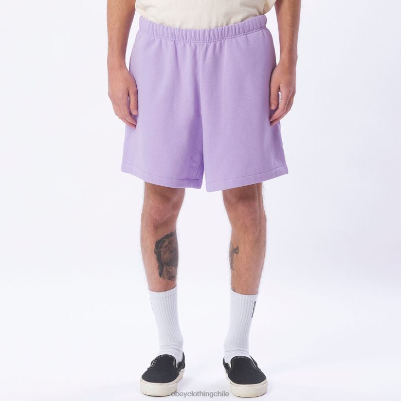ropa 40VX976 hombres trabajos establecidos ojos sudor cortos OBEY lavanda digital