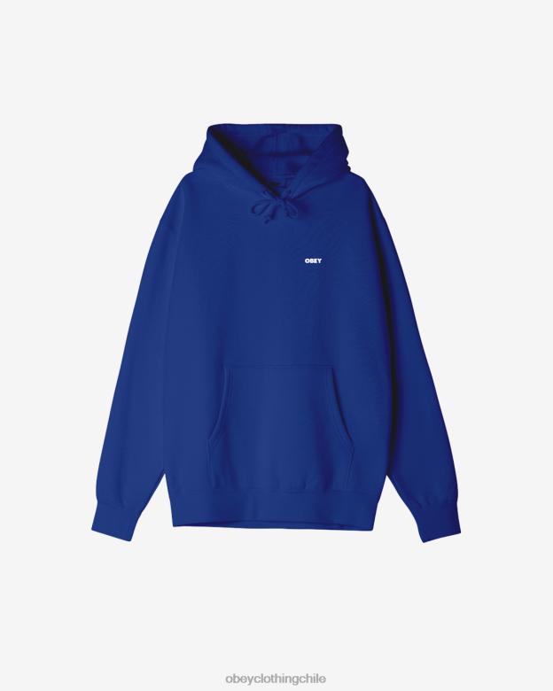 ropa 40VX1018 hombres capucha premium audaz OBEY surf azul