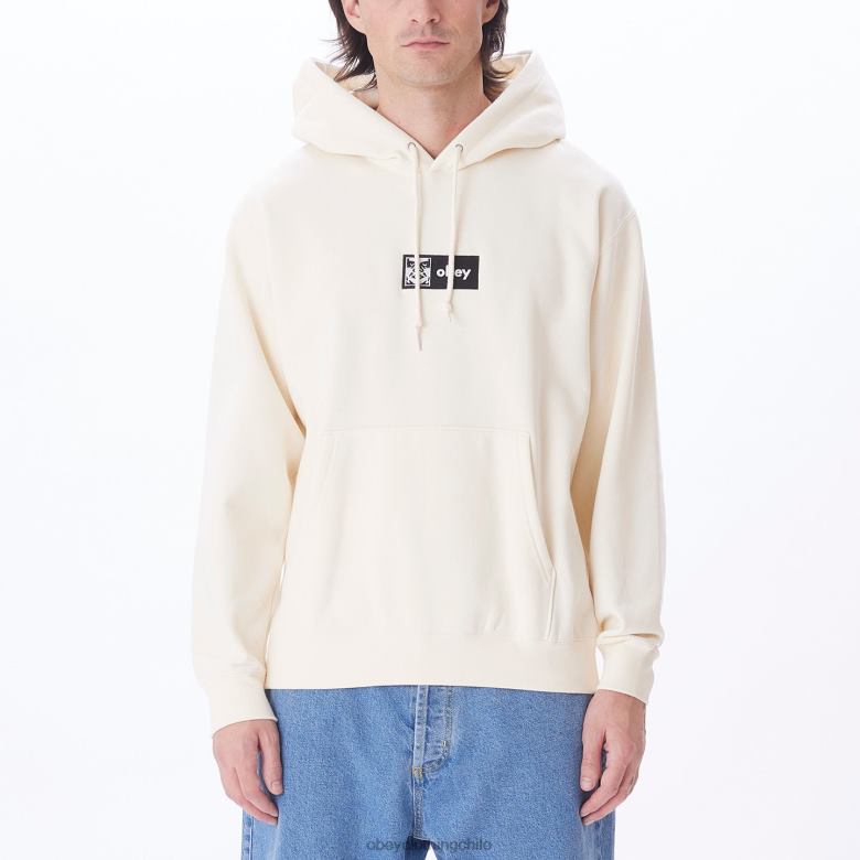 ropa 40VX1029 hombres capucha con icono OBEY sin blanquear