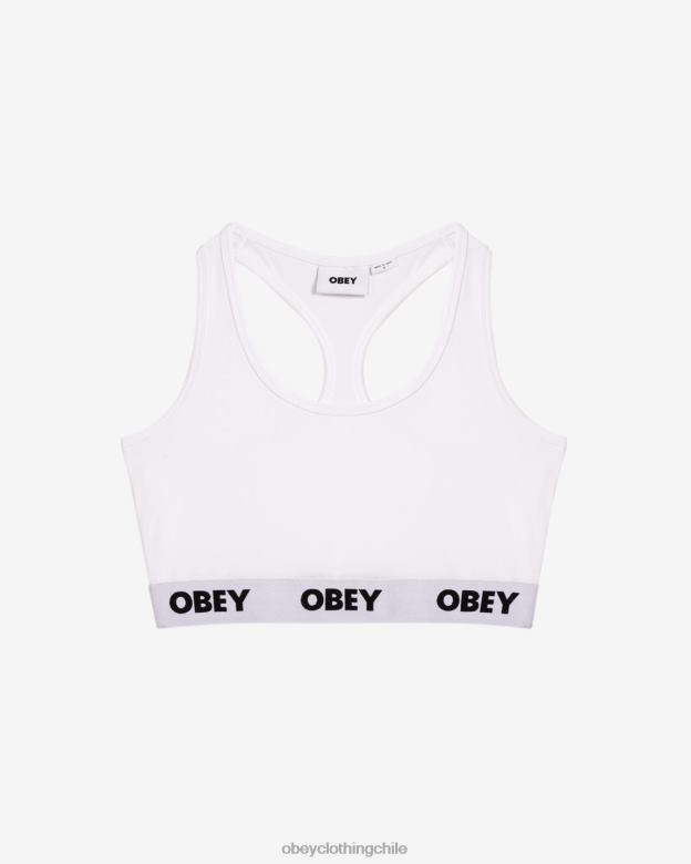 accesorios 40VX632 mujer bralette (paquete de 2) OBEY blanco