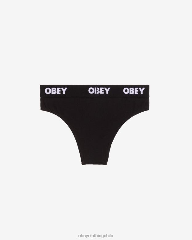 accesorios 40VX633 mujer descarado (paquete de 2) OBEY negro