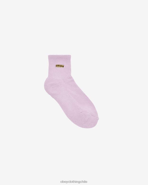 accesorios 40VX638 mujer calcetines ovalados OBEY pétalo de orquídea