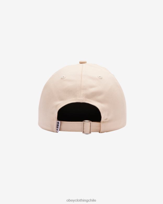 accesorios 40VX640 mujer gorra soleada con tira trasera OBEY sin blanquear