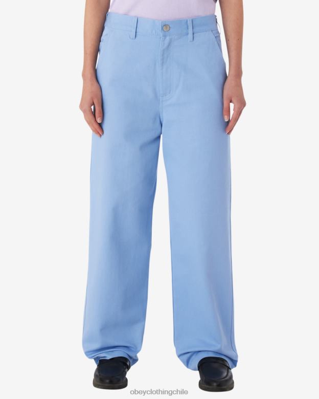 ropa 40VX513 mujer pantalón de carpintero brighton OBEY hortensia
