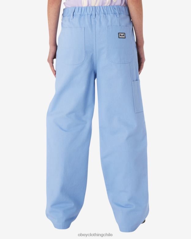 ropa 40VX513 mujer pantalón de carpintero brighton OBEY hortensia