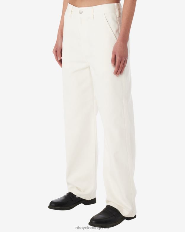 ropa 40VX514 mujer pantalón de carpintero brighton OBEY sin blanquear