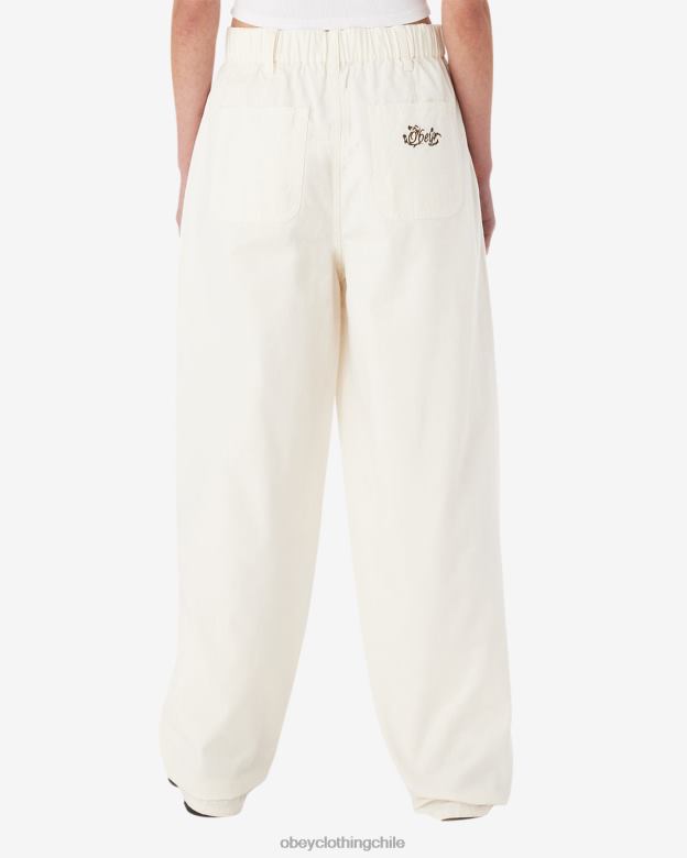 ropa 40VX523 mujer pantalón utilitario eugene OBEY sin blanquear