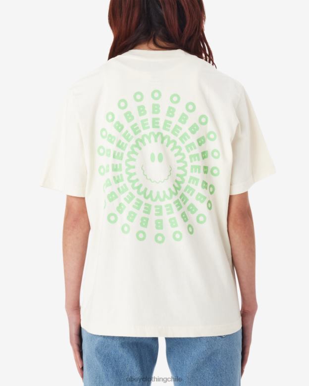 ropa 40VX615 mujer camiseta con pigmento irradiado OBEY pigmento sin blanquear