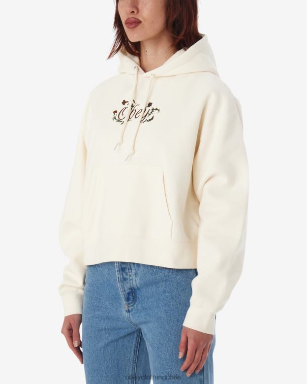 ropa 40VX594 mujer jersey de flores de primavera OBEY sin blanquear