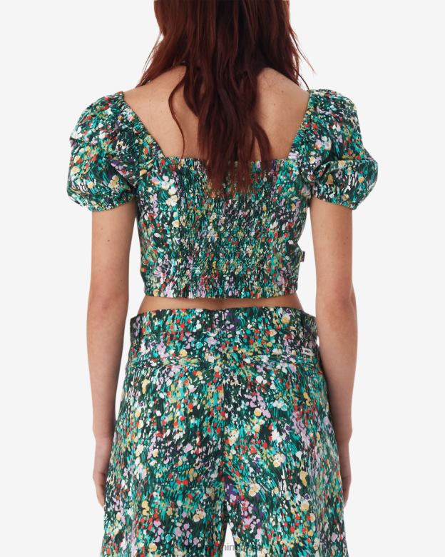 ropa 40VX575 mujer parte superior del jardín de primavera OBEY calle múltiple