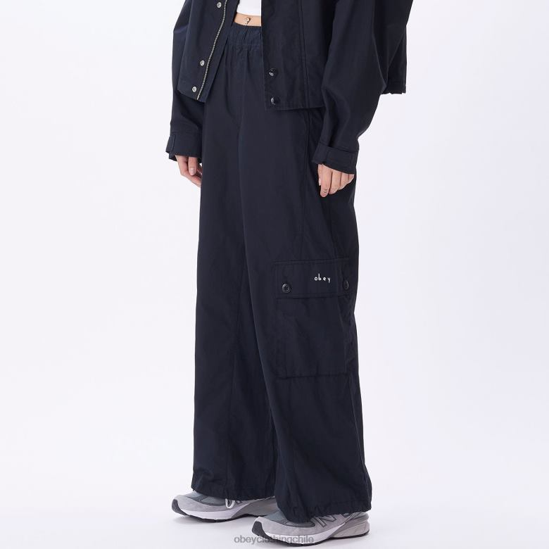 ropa 40VX699 mujer pantalón cargo dylan OBEY negro