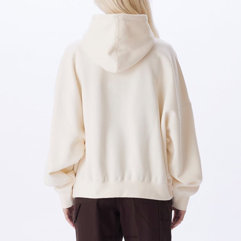 ropa 40VX694 mujer sudadera con capucha ellis OBEY sin blanquear