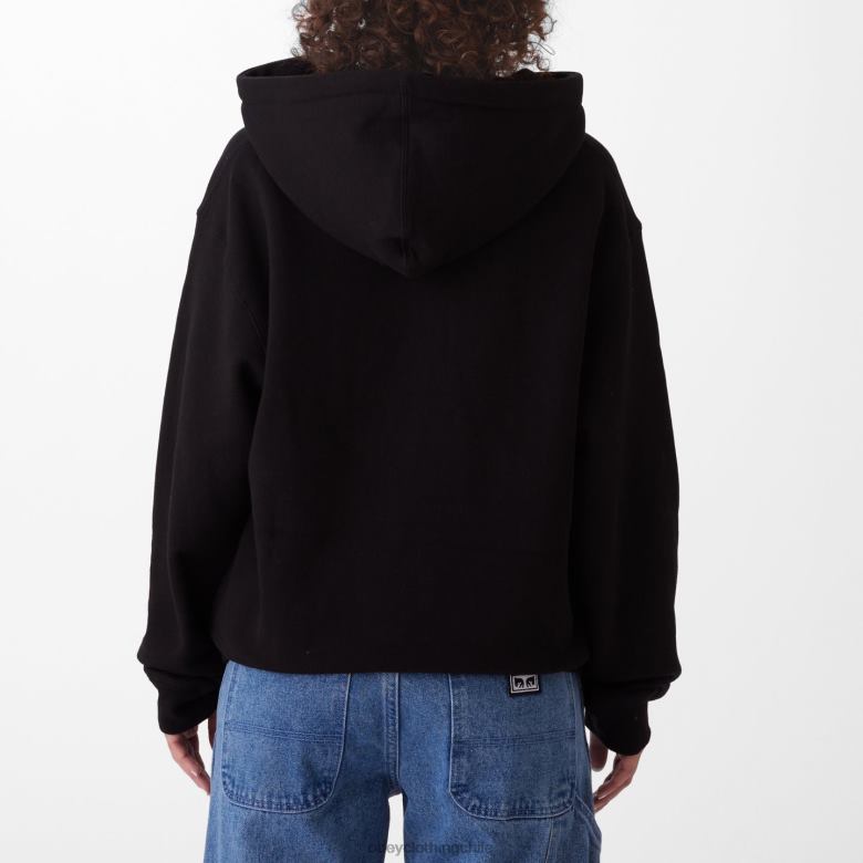 ropa 40VX715 mujer minúscula ii sudadera con capucha OBEY negro